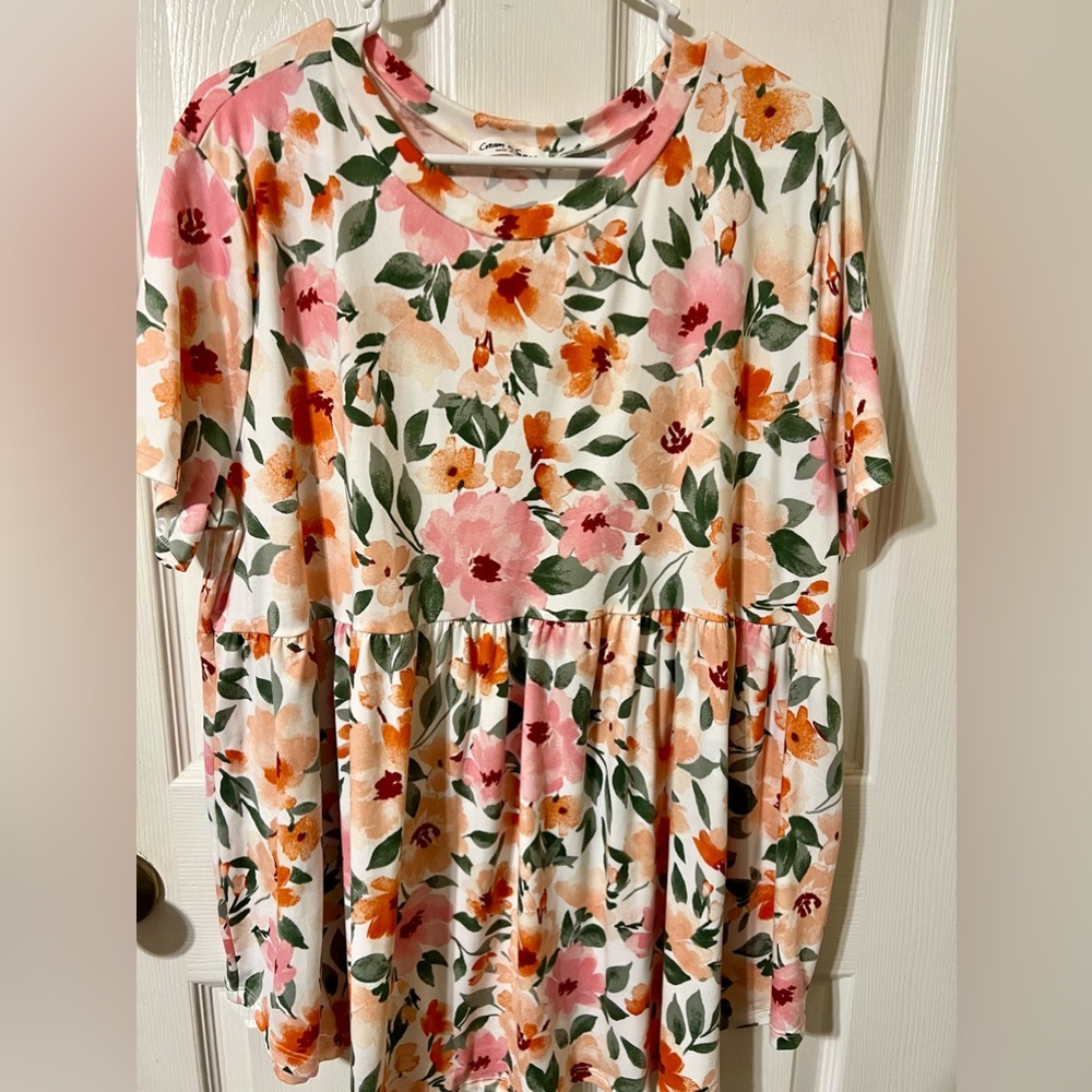 Super cute babydoll top